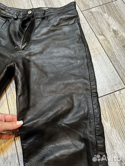 Брюки кожаные натуральные 44/46