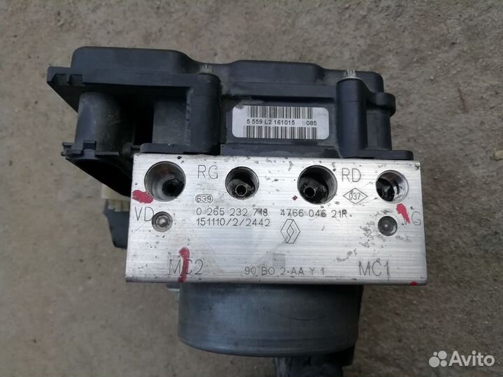 Блок ABS Nissan Almera G15