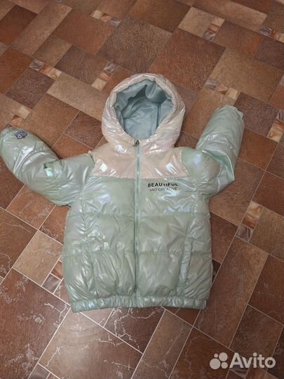 Куртка демисезонная для девочки 128