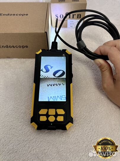 Видеоэндоскоп c двумя Full HD камерами,зонд 5,5 мм