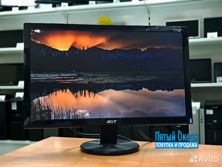 18.5'' (47см) Монитор Acer P196HQV. Гарантия