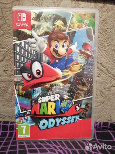 Картридж Nintendo switch Super Mario Odyssey