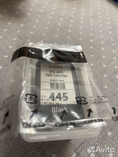 Картриджи canon pg 445