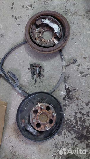 Ступица задняя Kia Rio 4 защита пыльник