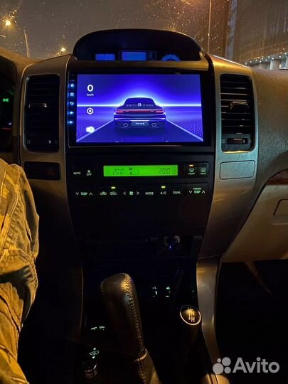 Андроид магнитола Toyota Land Cruiser Prado 120