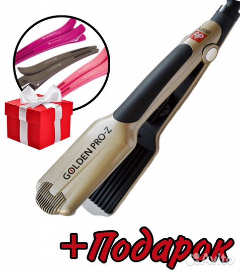 Щипцы-гофре Dewal Pro Golden Pro-Z