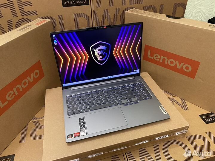 Lenovo 5 Pro 16 новый 2024 2.5k 120Hz, R 7535hs