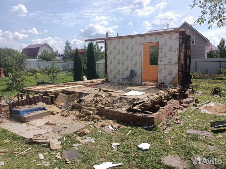 Демонтаж Снос дома в Наро-Фоминске