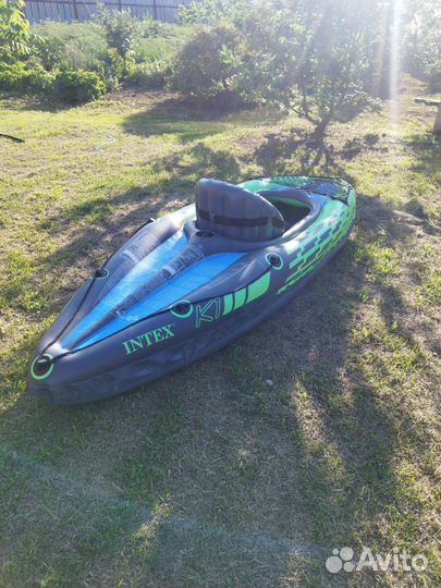 Надувная байдарка-каяк intex challengr K1