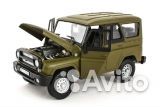 Модель коллекционная Russian Uaz Hunter Армейская