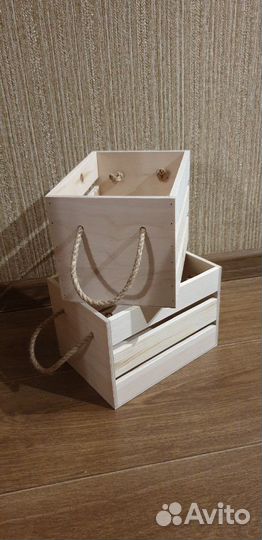 Деревянный ящик