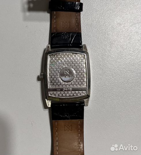 Мужские наручные часы из серебра 925 Ника