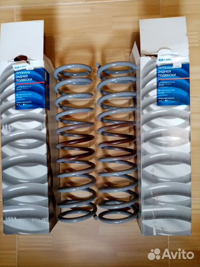 Пружины задней подвески ваз 1118 (к-т 2шт)