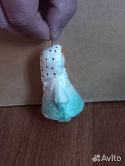 Елочная игрушка СССР. Пенопластовая