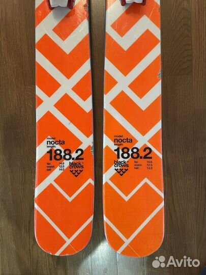 Горные лыжи Black Crows Nocta фрирайд + крепления