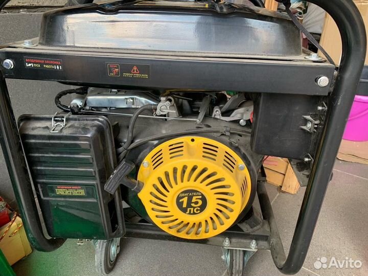 Бензогенератор 3-фазный 380 вольт