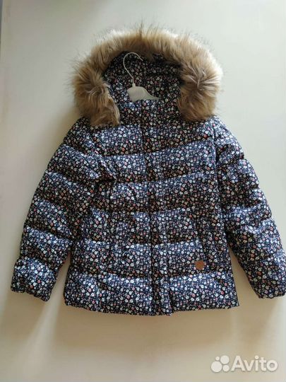 Куртка пуховик для девочки 122