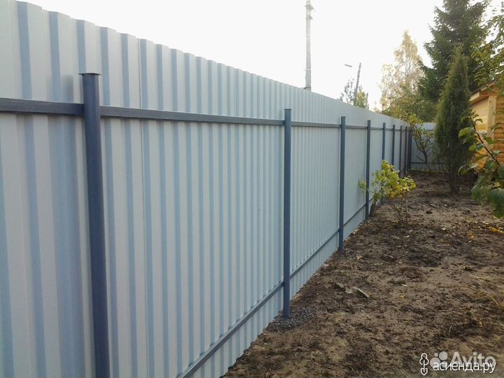 Ворота и заборы под ключ