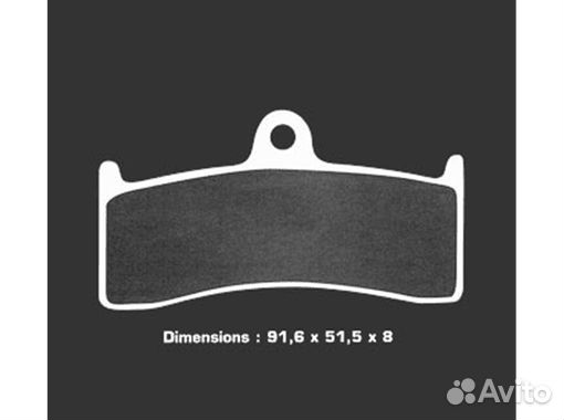 Тормозные колодки Nissin 2P-243SS (437)