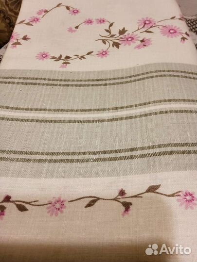 Отрез натуральный лён