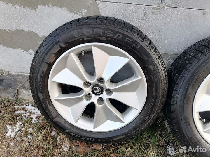 Колеса в сборе r17 зимние 5 114.3