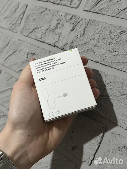 Блок быстрой зарядки для iPhone 20w Гарантия