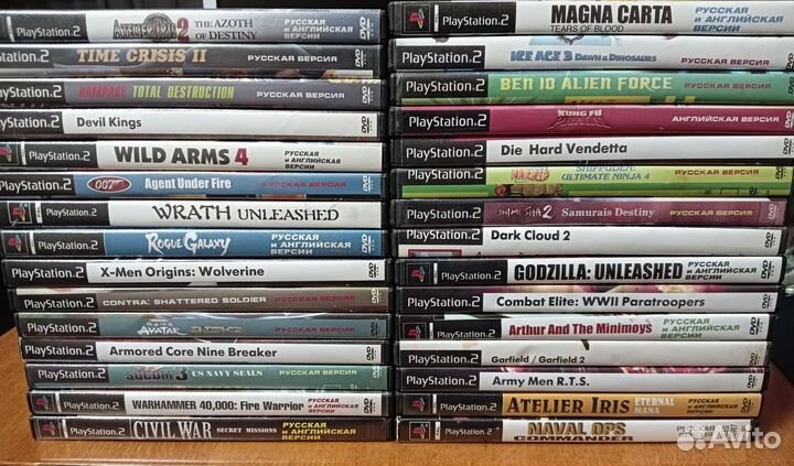 Диски для ps2