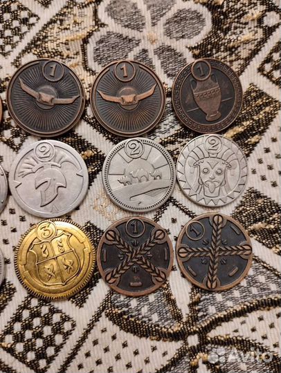 Монетки пятерочка Сокровища