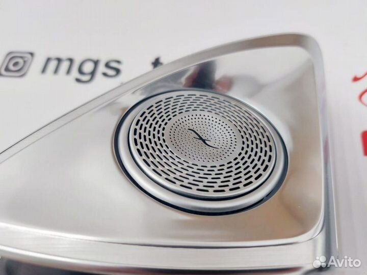 Динамики Burmester с подсветкой S-Class W223