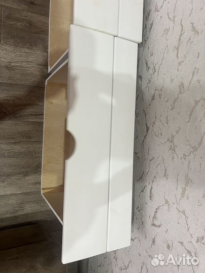 Деревянные выкатные ящики для кровати