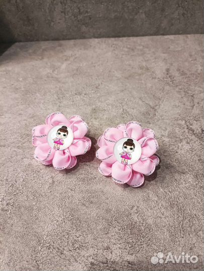 Резиночки для волос ручной работы