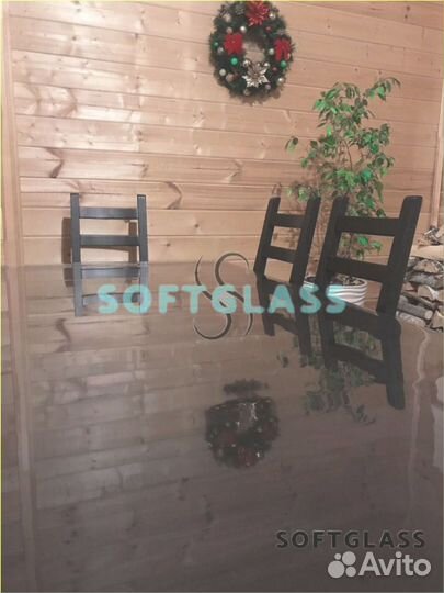 Гибкое/мягкое стекло, силиконовая скатерть