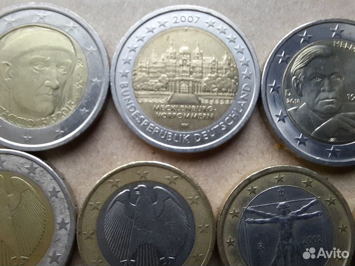 Монеты Евро