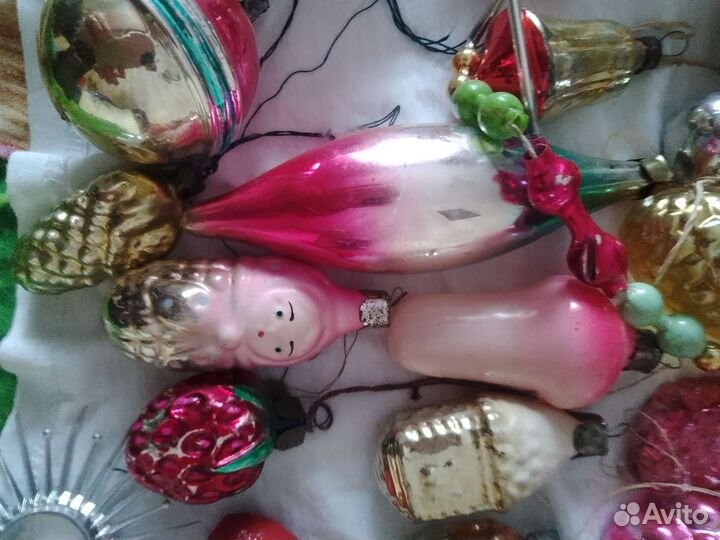 Елочные игрушки СССР