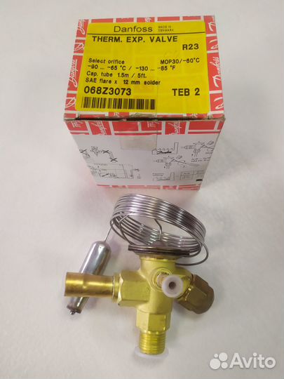 Терморегулирующий вентиль 068Z3073 danfossteb2 R23