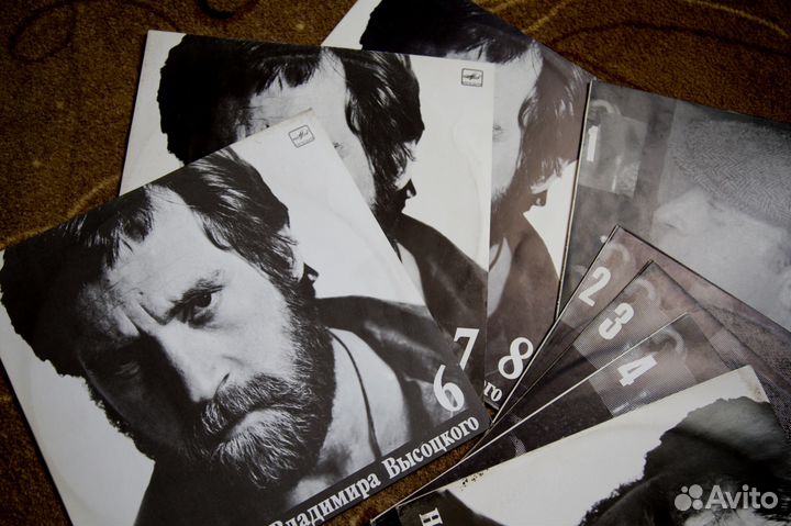 8 винил пластинок В.Высоцкого