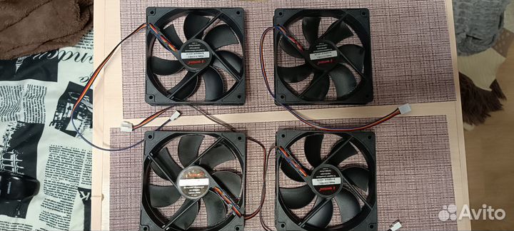 Корпусные вентиляторы 120мм