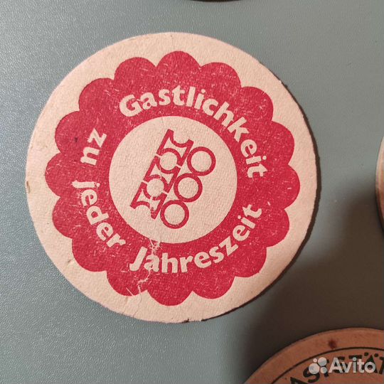 Подставки под пивную кружку. гдр. 1975