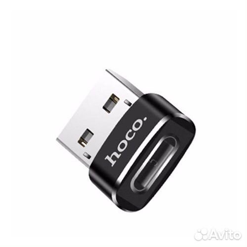 Переходник OTG hoco UA6, Type-C - USB