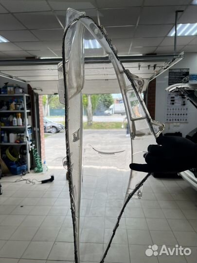 Стекла фар mazda 3 bm