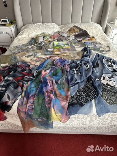 Шелковый платок батик