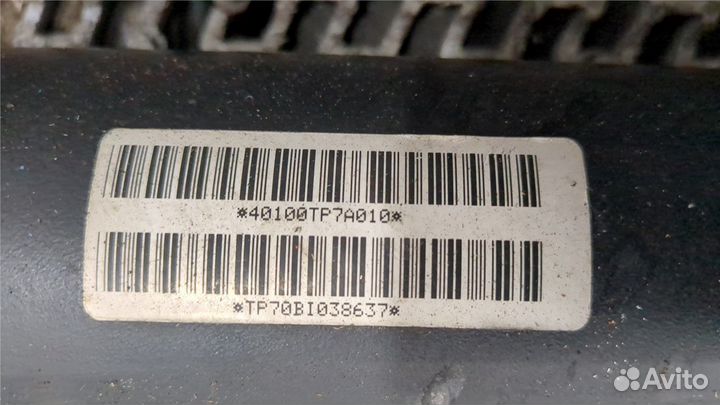 Кардан Honda Crosstour, 2011