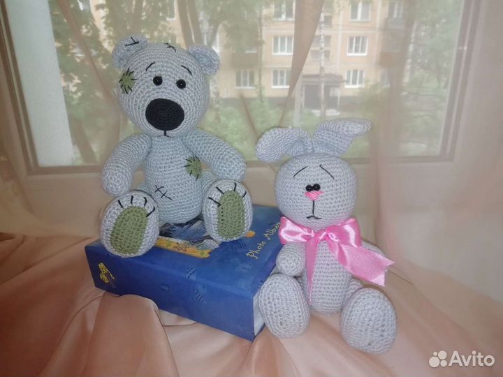 Вязаная игрушка ручной работы