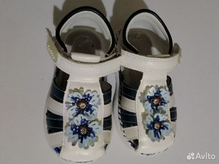 Сандалии для девочки 22 размер