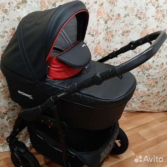 Коляска 3в1 Verdi Sonik plus Эко кожа