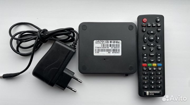 TV приставка Eltex NV-501(на запчасти )