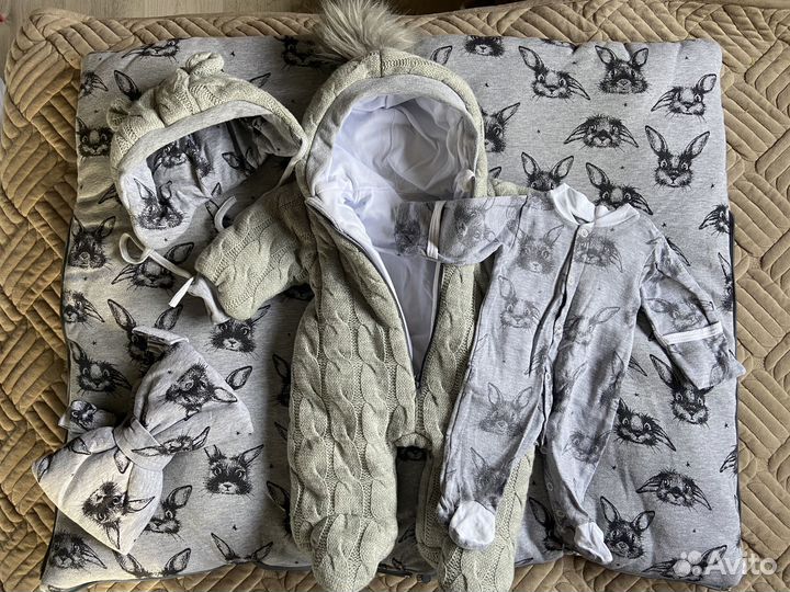 Конверт на выписку зимний