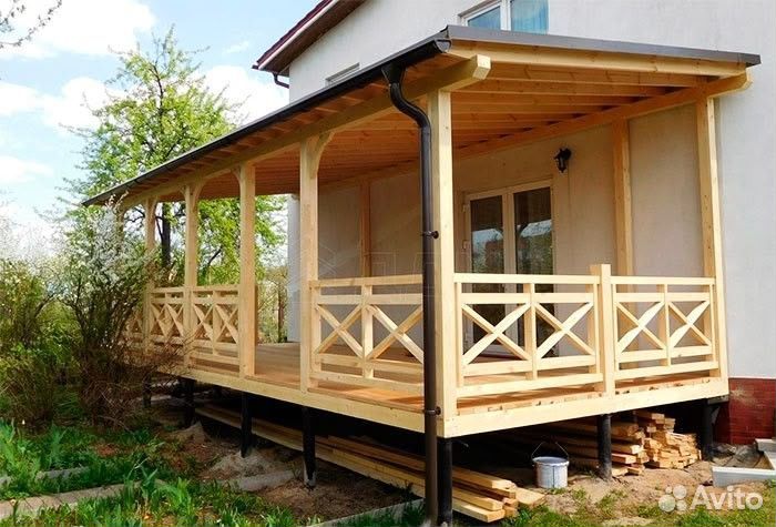 Постройка к дому