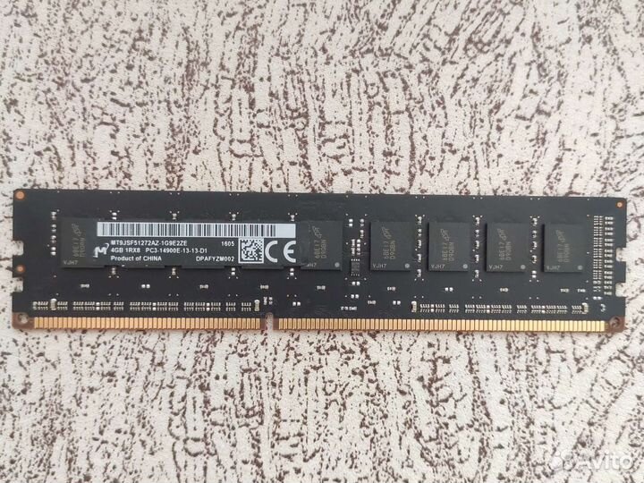 DDR3 4gb ECC udimm 1333, 1600, 1866