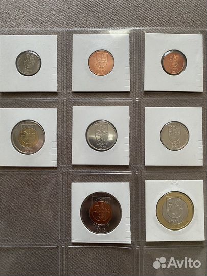 Набор монет Абхазия 2013 год